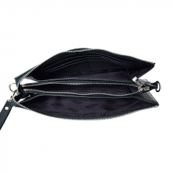 Клатч чоловічий шкіряний Bond 884-1005 чорний