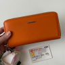 Кошелек женский кожаный Eminsa 2160 оранжевый