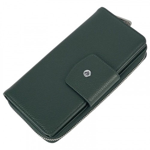 Кошелек женский кожаный Eminsa 2149 18-16 зеленый