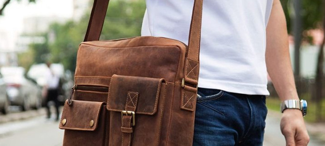 Чоловіча сумка через плече